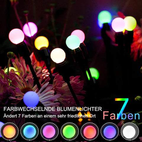 💡🎶Solar Garten LED Glühwürmchen Steckleuchte🎶💡