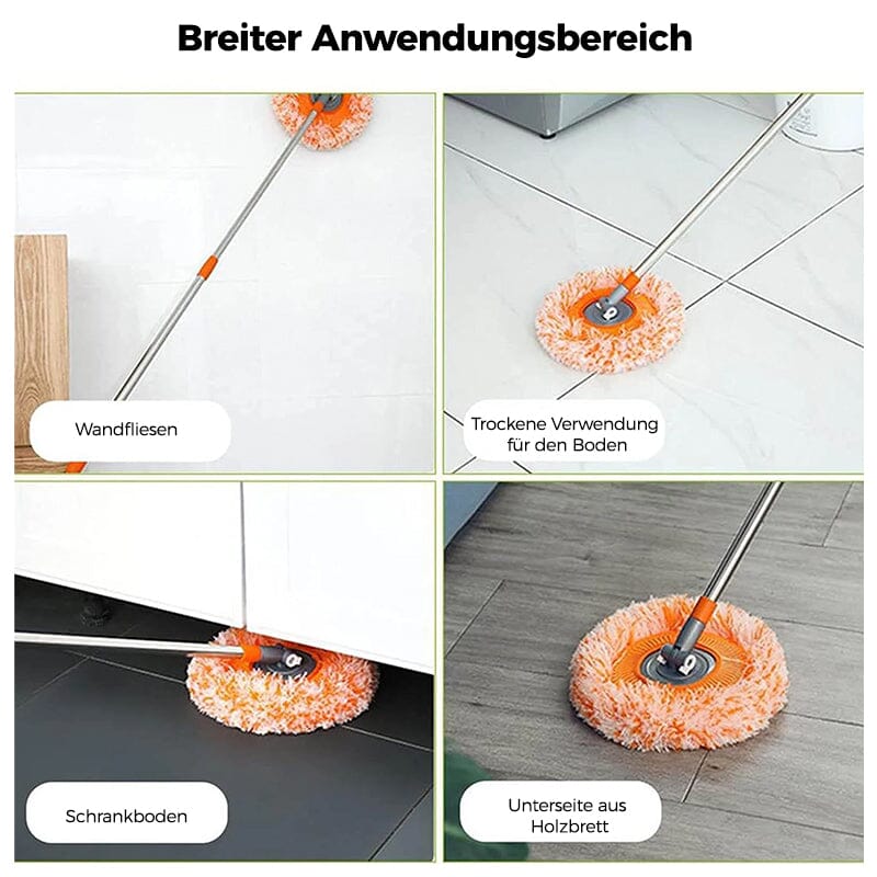 360° Drehbarer Verstellbarer Wischmopp