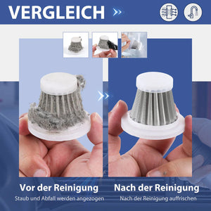 Verbesserter 3-in-1 Kabelloser Mini-Handstaubsauger