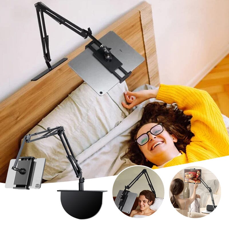 Ausziehbarer, versteckter Telefon-/Tablet-Halter am Bett（💥frei Haus）