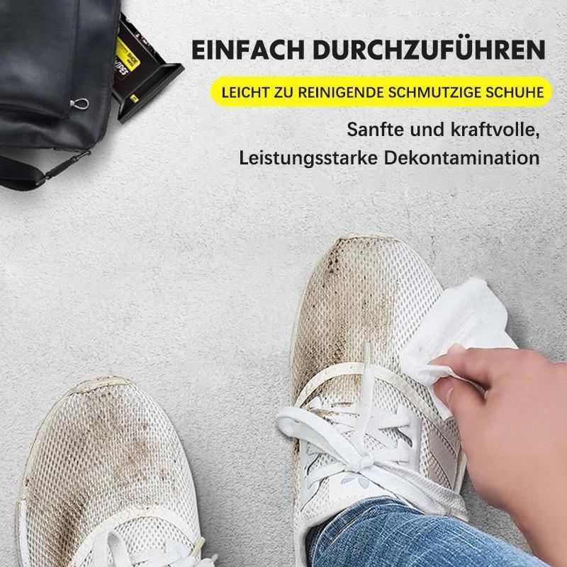 Magische Schuheputzen Feuchttücher