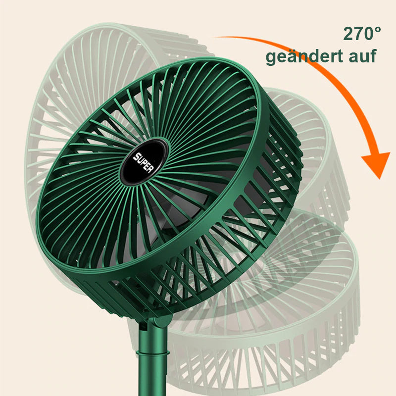 Tragbarer Mini-Ventilator für den Haushalt